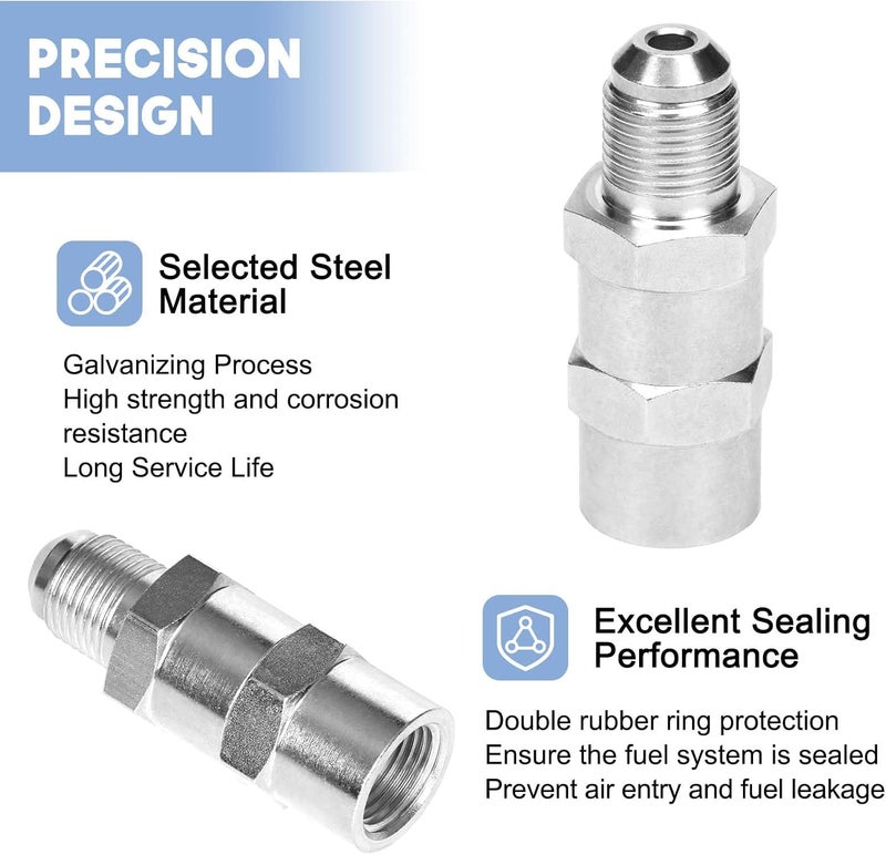 Atesilor 23516993 Fuel Check Valve Compatible with Detroit Diesel S50 8.5L & S60 11.1/12.7/14L Engine - Image 4